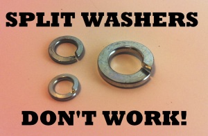 split washers dont work