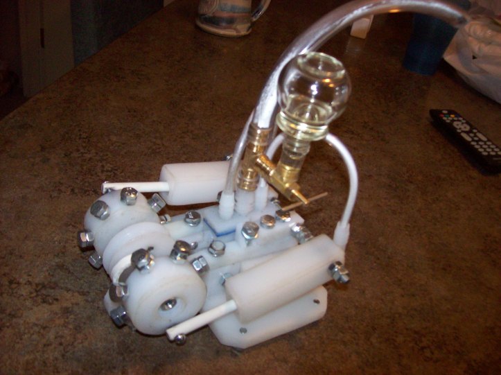 Homemade Compressed Air Engine
