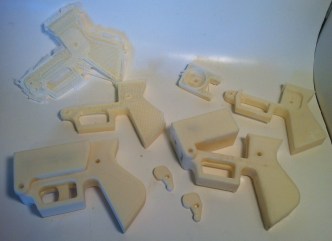 3D Printed Pepper Spray Gun in Progress