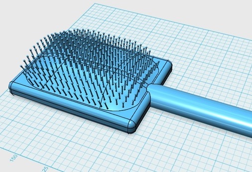 hairbrush_3D_Model