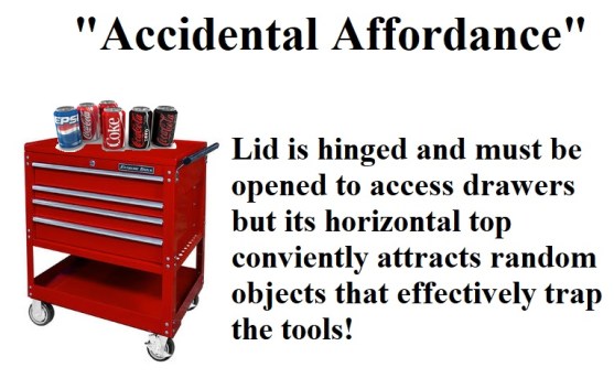 Accidental affordance