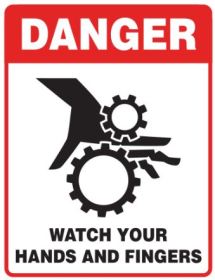 crushed fingers sign