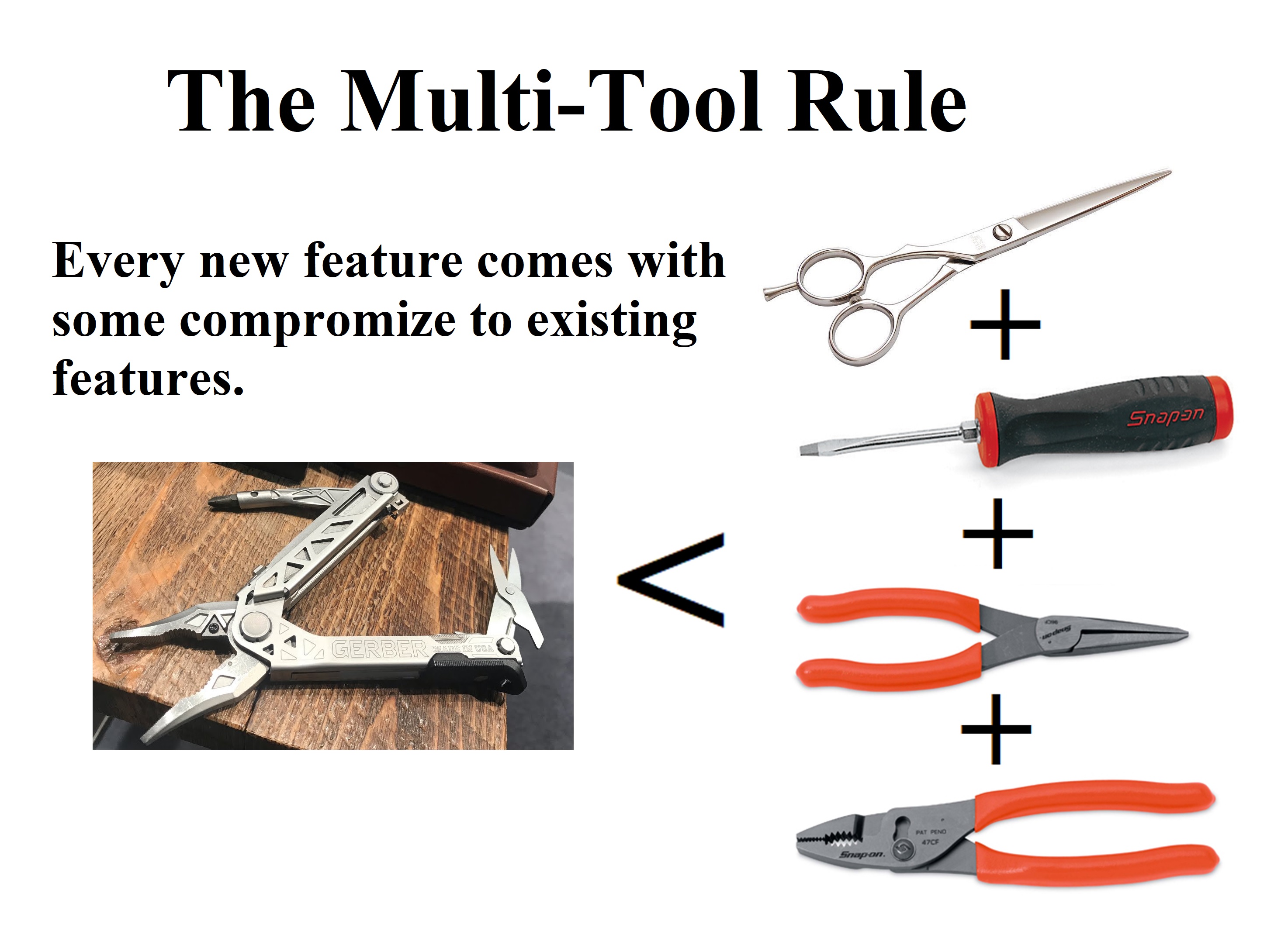 The multi-tool Rule